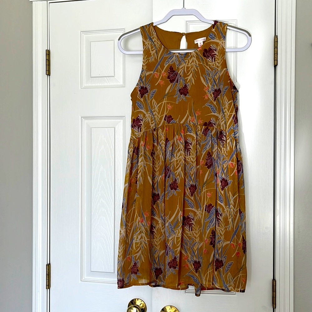 Loose floral dress